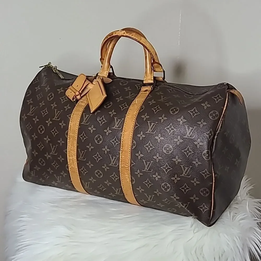 💯 Authentic Louis Vuitton Keppal 50 Monogram 🍀 - Picture 5 of 16